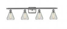 Innovations Lighting 516-4W-SN-G275 - Conesus 4 Light Bath Vanity Light