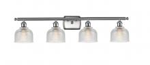 Innovations Lighting 516-4W-SN-G412 - Dayton 4 Light Bath Vanity Light