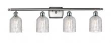 Innovations Lighting 516-4W-SN-G559-5CL - Bridal Veil - 4 Light - 35 inch - Brushed Satin Nickel - Bath Vanity Light