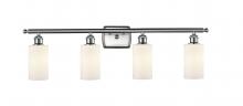 Innovations Lighting 516-4W-SN-G801 - Clymer 4 Light Bath Vanity Light