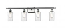 Innovations Lighting 516-4W-SN-G802 - Clymer 4 Light Bath Vanity Light