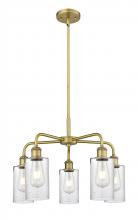 Innovations Lighting 516-5CR-BB-G804 - Clymer - 5 Light - 22 inch - Brushed Brass - Chandelier