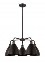  516-5CR-OB-MBD-75-OB - Bristol - 5 Light - 26 inch - Oil Rubbed Bronze - Chandelier