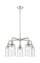 Innovations Lighting 516-5CR-PN-G352 - Candor - 5 Light - 23 inch - Polished Nickel - Chandelier