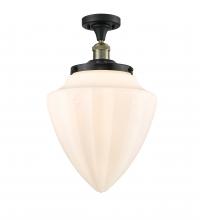 Innovations Lighting 517-1CH-BAB-G661-12 - Large Bullet 1 Light Semi-Flush Mount