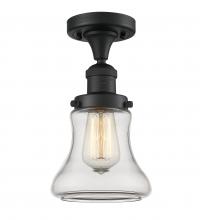 Innovations Lighting 517-1CH-BK-G192 - Bellmont - 1 Light - 6 inch - Matte Black - Semi-Flush Mount