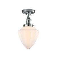 Innovations Lighting 517-1CH-PC-G661-7 - Small Bullet 1 Light Semi-Flush Mount