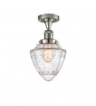 Innovations Lighting 517-1CH-PN-G664-7 - Small Bullet 1 Light Semi-Flush Mount