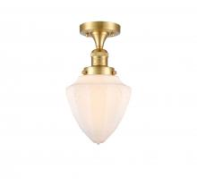 Innovations Lighting 517-1CH-SG-G661-7 - Small Bullet 1 Light Semi-Flush Mount