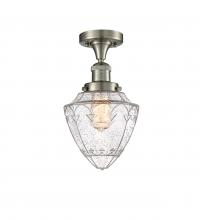 Innovations Lighting 517-1CH-SN-G664-7 - Small Bullet 1 Light Semi-Flush Mount