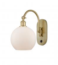 Innovations Lighting 518-1W-SG-G121-8 - Athens - 1 Light - 8 inch - Satin Gold - Sconce