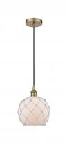 Innovations Lighting 616-1P-AB-G121-8RW - Edison Antique Brass Multi Pendant