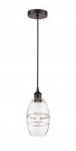 Innovations Lighting 616-1P-OB-G557-6CL - Vaz - 1 Light - 6 inch - Oil Rubbed Bronze - Cord hung - Mini Pendant