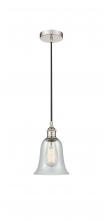 Innovations Lighting 616-1P-PN-G2812 - Hanover - 1 Light - 6 inch - Polished Nickel - Cord hung - Mini Pendant