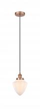 Innovations Lighting 616-1PH-AC-G661-7 - Bullet - 1 Light - 7 inch - Antique Copper - Mini Pendant