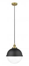 Innovations Lighting 616-1PH-BB-HFS-122-BK - Edison - 1 Light - 13 inch - Brushed Brass - Mini Pendant