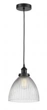 Innovations Lighting 616-1PH-BK-G222 - Seneca Falls Mini Pendant