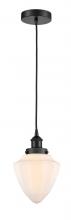 Innovations Lighting 616-1PH-BK-G661-7 - Bullet Mini Pendant