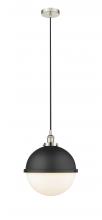 Innovations Lighting 616-1PH-PN-HFS-121-BK - Edison - 1 Light - 13 inch - Polished Nickel - Mini Pendant