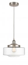 Innovations Lighting 616-1PH-SN-G692-12 - Bridgeton - 1 Light - 12 inch - Satin Nickel - Mini Pendant