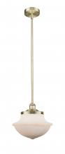  616-1S-AB-G541 - Oxford - 1 Light - 12 inch - Antique Brass - Cord hung - Mini Pendant