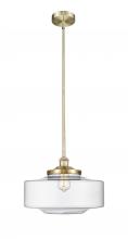 Innovations Lighting 616-1S-AB-G692-16 - Bridgeton - 1 Light - 12 inch - Antique Brass - Stem Hung - Mini Pendant