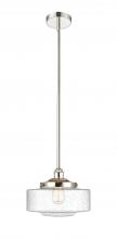 Innovations Lighting 616-1S-PN-G694-12 - Bridgeton - 1 Light - 12 inch - Polished Nickel - Stem Hung - Mini Pendant