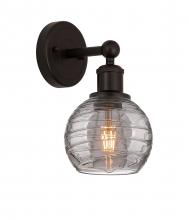 Innovations Lighting 616-1W-OB-G1213-6SM - Athens Deco Swirl - 1 Light - 6 inch - Oil Rubbed Bronze - Sconce