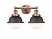 Innovations Lighting 616-2W-AC-HFS-61-BK - Edison Antique Copper Bath Vanity Light