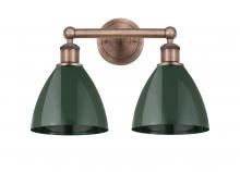 Innovations Lighting 616-2W-AC-MBD-75-GR - Edison Antique Copper Bath Vanity Light