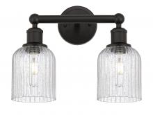  616-2W-OB-G559-5SDY - Bridal Veil - 2 Light - 14 inch - Oil Rubbed Bronze - Bath Vanity Light