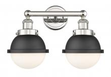 Innovations Lighting 616-2W-PN-HFS-61-BK - Edison Polished Nickel Bath Vanity Light