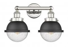 Innovations Lighting 616-2W-PN-HFS-64-BK - Edison Polished Nickel Bath Vanity Light