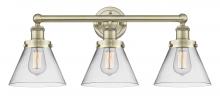 Innovations Lighting 616-3W-AB-G42 - Cone - 3 Light - 26 inch - Antique Brass - Bath Vanity Light