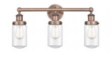 Innovations Lighting 616-3W-AC-G312 - Dover Antique Copper Bath Vanity Light