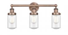 Innovations Lighting 616-3W-AC-G314 - Dover Antique Copper Bath Vanity Light