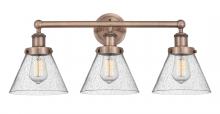 Innovations Lighting 616-3W-AC-G44 - Cone - 3 Light - 26 inch - Antique Copper - Bath Vanity Light