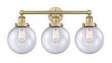 Innovations Lighting 616-3W-BB-G204-8 - Beacon - 3 Light - 26 inch - Brushed Brass - Bath Vanity Light