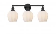 Innovations Lighting 616-3W-BK-G461-6 - Norfolk - 3 Light - 24 inch - Matte Black - Bath Vanity Light