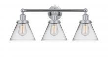 Innovations Lighting 616-3W-PC-G42 - Cone - 3 Light - 26 inch - Polished Chrome - Bath Vanity Light