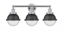 Innovations Lighting 616-3W-PC-HFS-64-BK - Edison Polished Chrome Bath Vanity Light