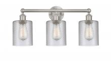 Innovations Lighting 616-3W-SN-G112 - Cobbleskill Bath Vanity Light