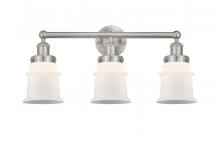 Innovations Lighting 616-3W-SN-G181S - Small Canton 3 Light Bath Vanity Light