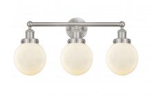 Innovations Lighting 616-3W-SN-G201-6 - Beacon Bath Vanity Light