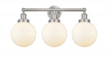 Innovations Lighting 616-3W-SN-G201-8 - Beacon Bath Vanity Light