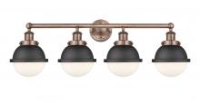 Innovations Lighting 616-4W-AC-HFS-61-BK - Edison Antique Copper Bath Vanity Light