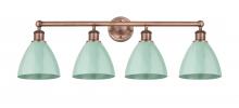 Innovations Lighting 616-4W-AC-MBD-75-SF - Edison Antique Copper Bath Vanity Light