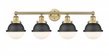 Innovations Lighting 616-4W-BB-HFS-61-BK - Edison - 4 Light - 34 inch - Brushed Brass - Bath Vanity Light