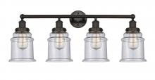 Innovations Lighting 616-4W-OB-G184 - Canton - 4 Light - 33 inch - Oil Rubbed Bronze - Bath Vanity Light