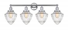 Innovations Lighting 616-4W-PC-G664-7 - Bullet - 4 Light - 33 inch - Polished Chrome - Bath Vanity Light